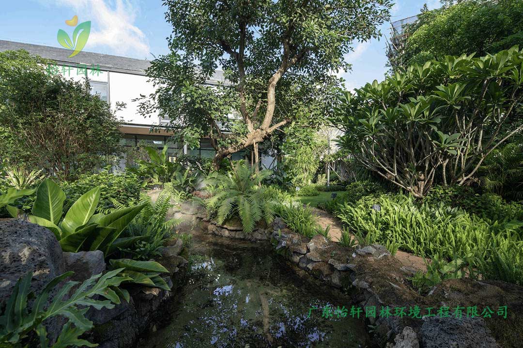 海口保利臺達熱帶花園景觀設計效果圖