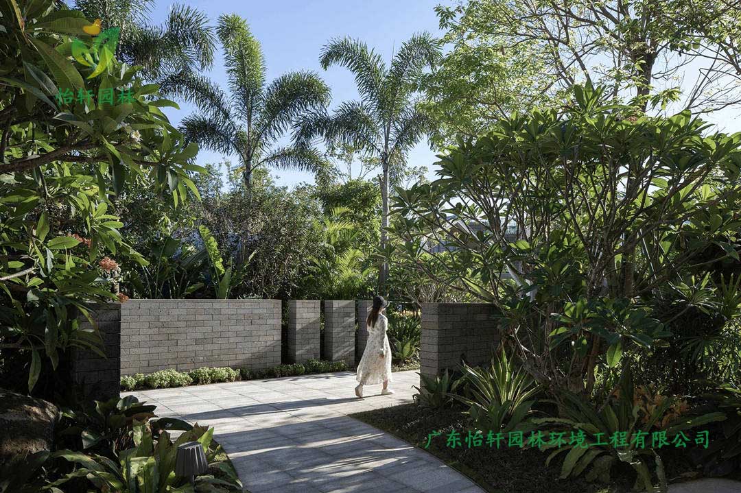海口保利臺達熱帶花園景觀設計效果圖