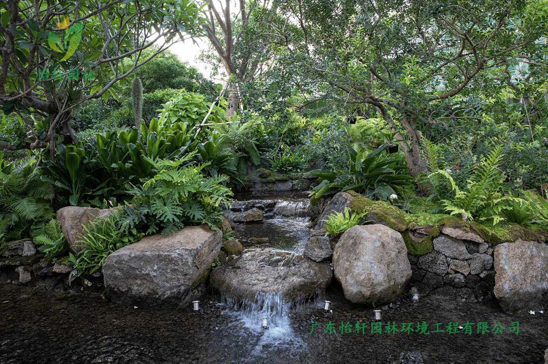 海口保利臺達熱帶花園景觀設計效果圖