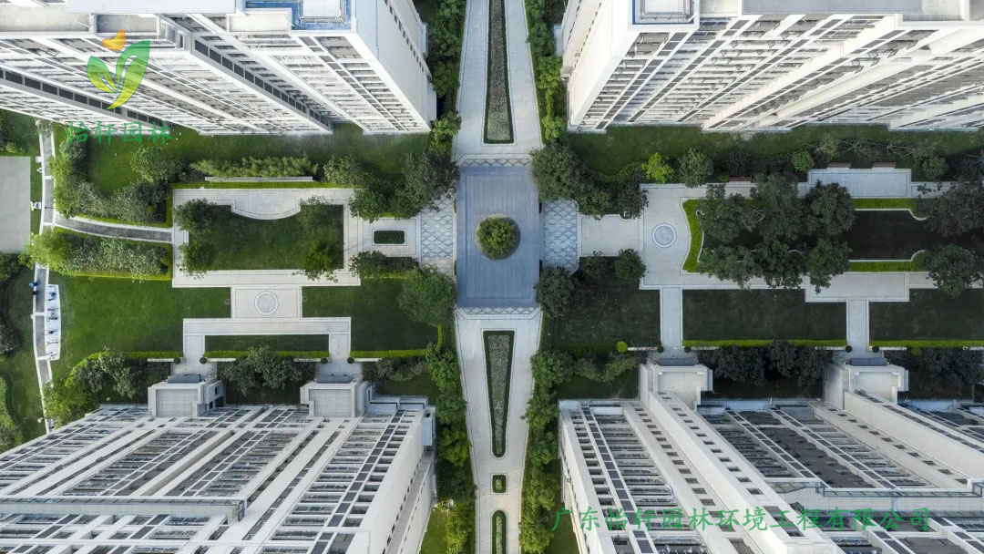 肇慶中海·新城1號小區景觀綠化設計案例