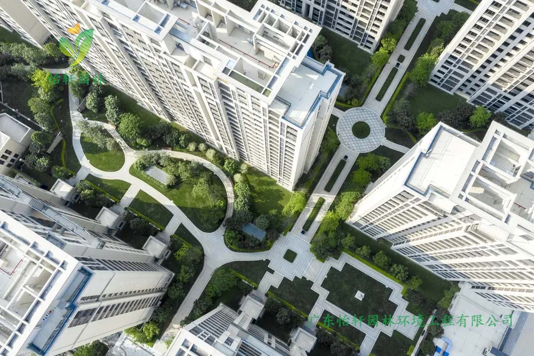 肇慶中海·新城1號小區景觀綠化設計案例