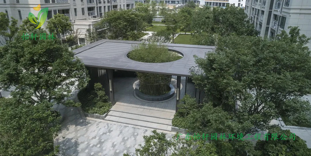 肇慶中海·新城1號小區景觀綠化設計案例