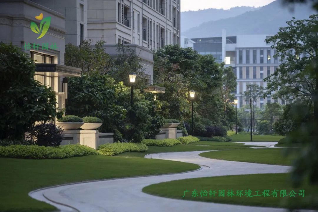 肇慶中海·新城1號小區景觀綠化設計案例